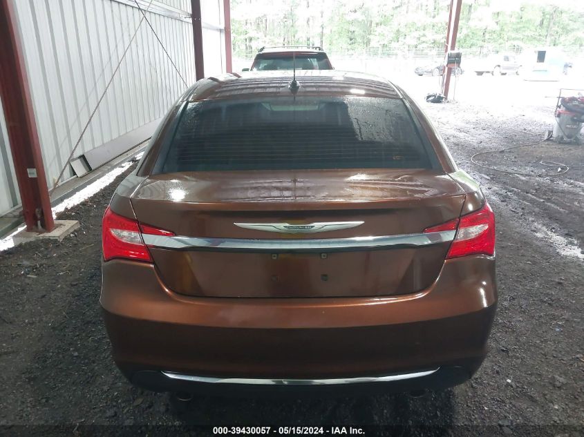 2012 Chrysler 200 Touring VIN: 1C3CCBBG6CN169557 Lot: 39430057