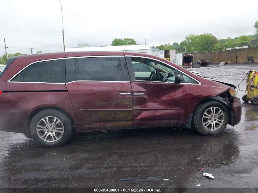 2012 Honda Odyssey Ex-L VIN: 5FNRL5H62CB110848 Lot: 39430061