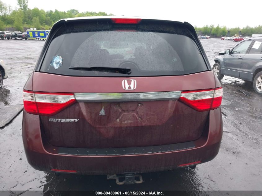 2012 Honda Odyssey Ex-L VIN: 5FNRL5H62CB110848 Lot: 39430061