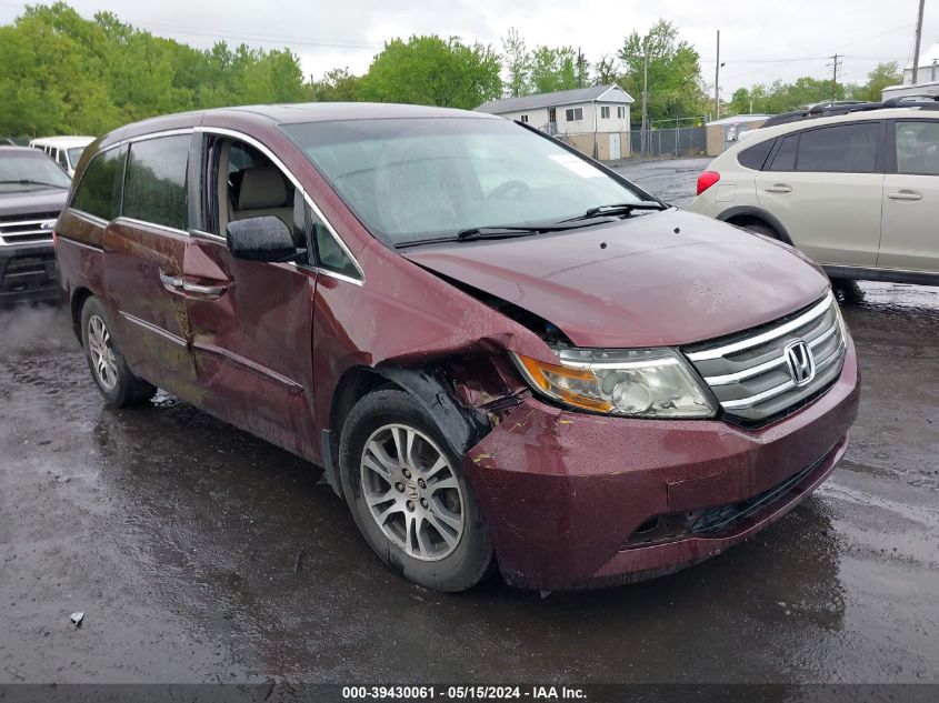 2012 Honda Odyssey Ex-L VIN: 5FNRL5H62CB110848 Lot: 39430061