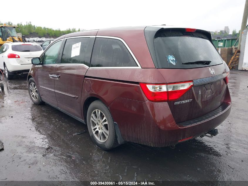 2012 Honda Odyssey Ex-L VIN: 5FNRL5H62CB110848 Lot: 39430061