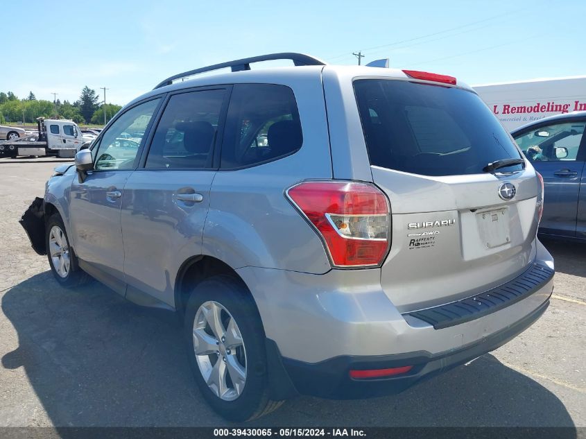 2016 Subaru Forester 2.5I Premium VIN: JF2SJADC6GH426014 Lot: 39430065