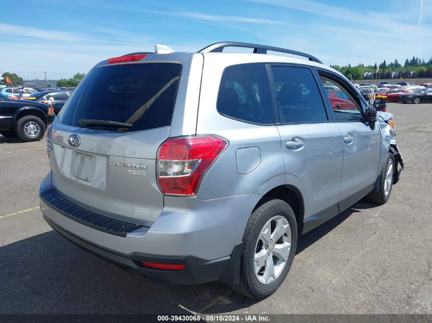 2016 Subaru Forester 2.5I Premium VIN: JF2SJADC6GH426014 Lot: 39430065