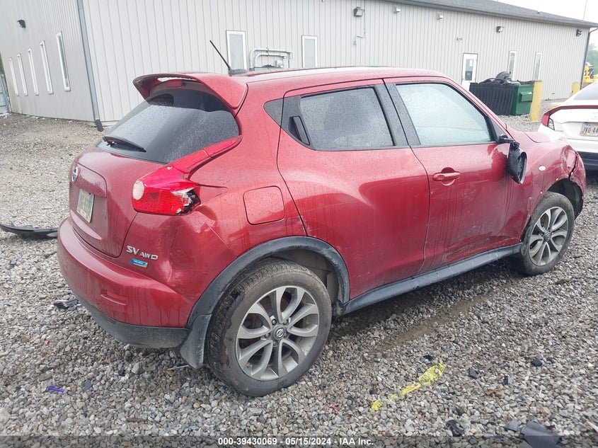 2013 Nissan Juke Sv VIN: JN8AF5MV7DT213431 Lot: 39430069