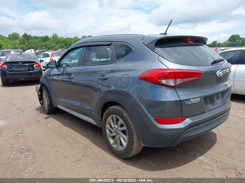 2017 Hyundai Tucson Se VIN: KM8J33A46HU413409 Lot: 39430073