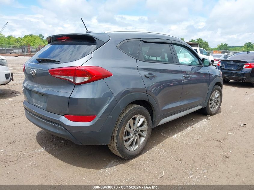 2017 Hyundai Tucson Se VIN: KM8J33A46HU413409 Lot: 39430073