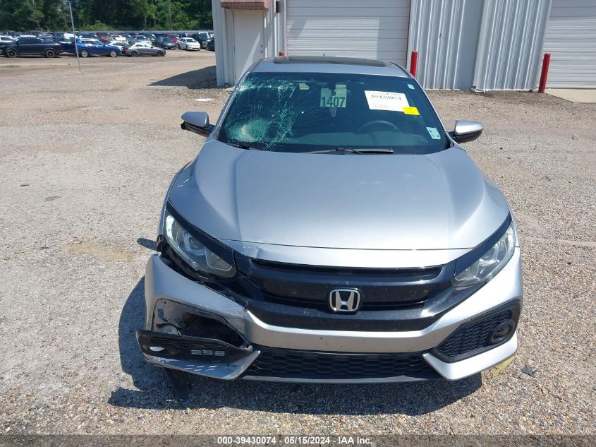 2018 Honda Civic Ex VIN: SHHFK7H52JU214230 Lot: 39430074