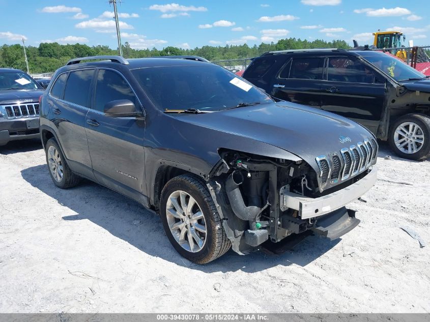 2016 Jeep Cherokee Limited VIN: 1C4PJLDS6GW212174 Lot: 39430078