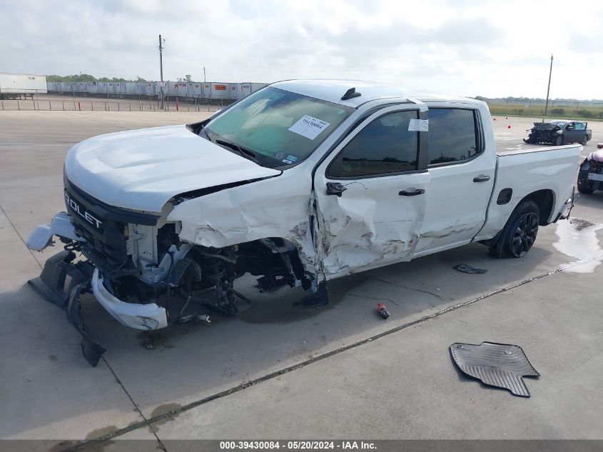 2022 Chevrolet Silverado 1500 4Wd Short Bed Custom VIN: 1GCPDBEK9NZ585754 Lot: 39430084