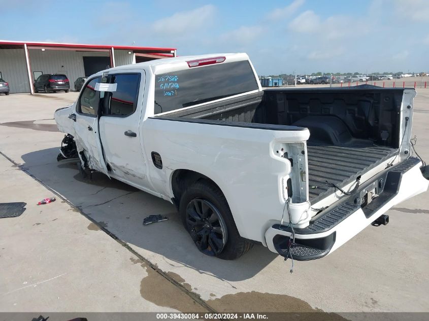 2022 Chevrolet Silverado 1500 4Wd Short Bed Custom VIN: 1GCPDBEK9NZ585754 Lot: 39430084