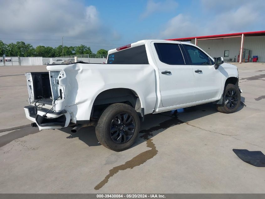 2022 Chevrolet Silverado 1500 4Wd Short Bed Custom VIN: 1GCPDBEK9NZ585754 Lot: 39430084