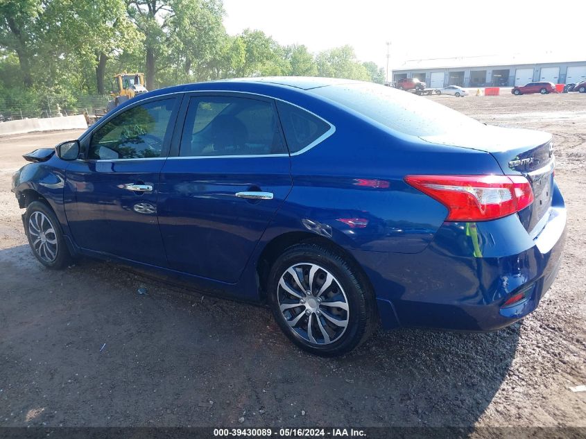 2016 Nissan Sentra S VIN: 3N1AB7AP3GY270684 Lot: 39430089