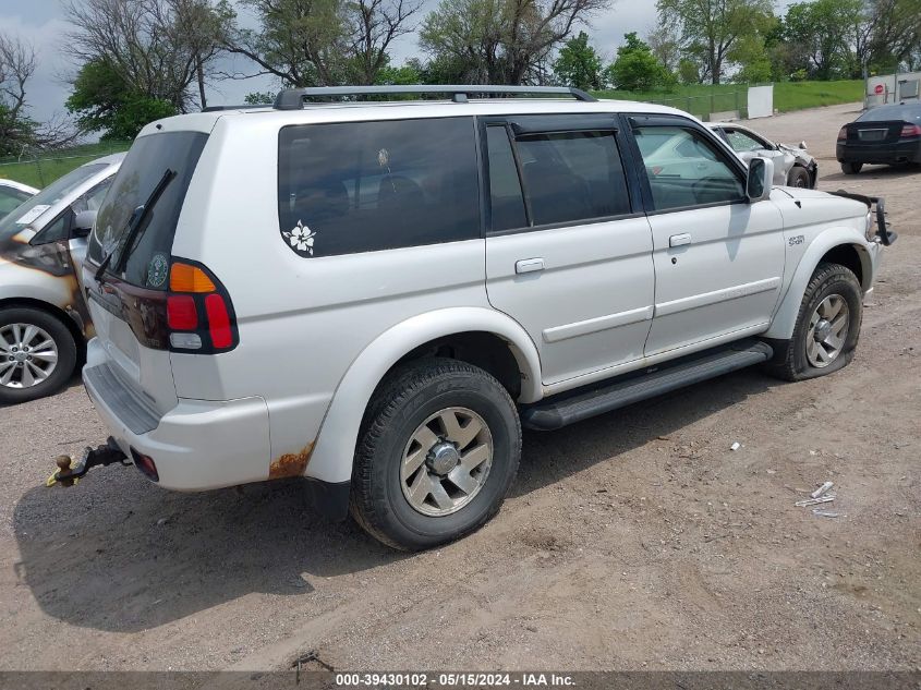 2001 Mitsubishi Montero Sport Ltd VIN: JA4MT41R11P056187 Lot: 39430102