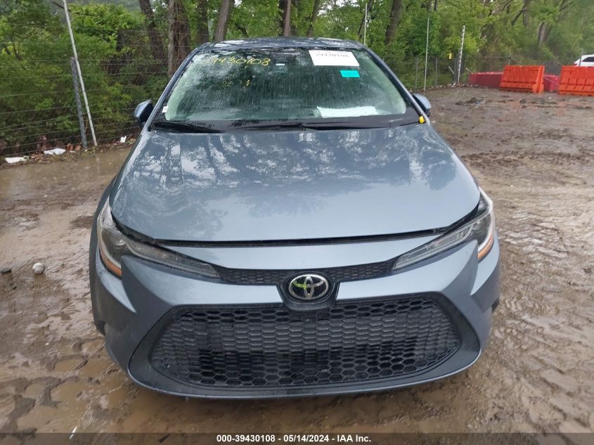 2020 Toyota Corolla Le VIN: 5YFEPRAEXLP117790 Lot: 39430108