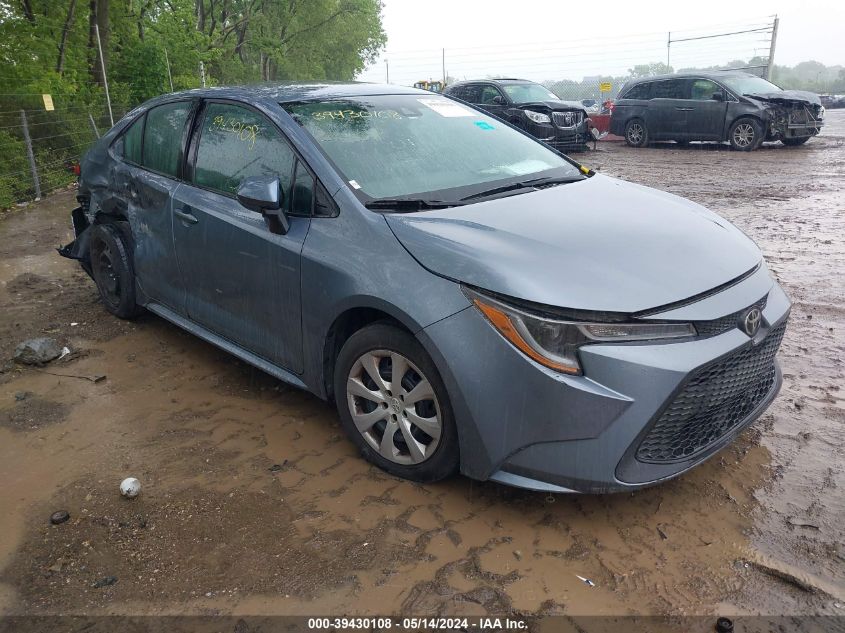 2020 Toyota Corolla Le VIN: 5YFEPRAEXLP117790 Lot: 39430108