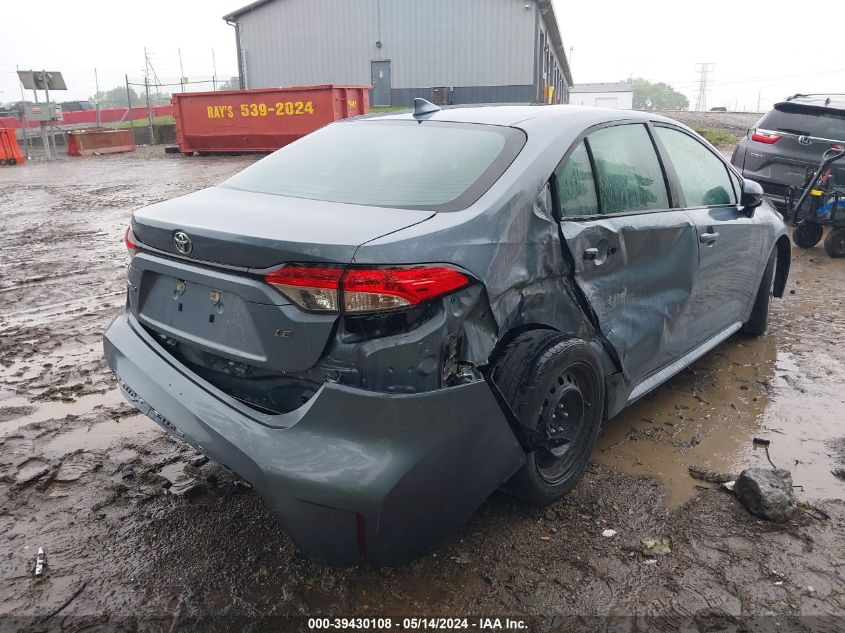 2020 Toyota Corolla Le VIN: 5YFEPRAEXLP117790 Lot: 39430108