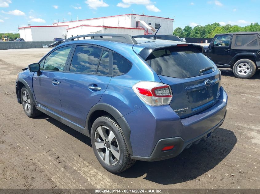 2015 Subaru Xv Crosstrek Hybrid Touring VIN: JF2GPBPC4FH297355 Lot: 39430114