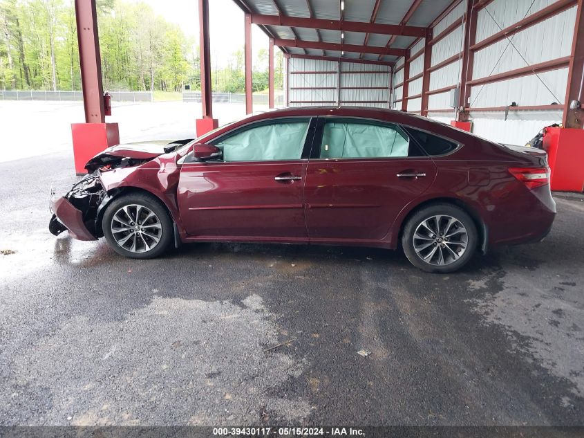 2016 Toyota Avalon Xle VIN: 4T1BK1EB1GU231264 Lot: 39430117