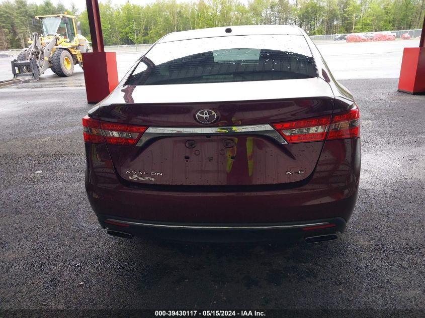 2016 Toyota Avalon Xle VIN: 4T1BK1EB1GU231264 Lot: 39430117