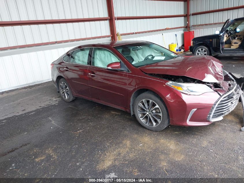 2016 Toyota Avalon Xle VIN: 4T1BK1EB1GU231264 Lot: 39430117