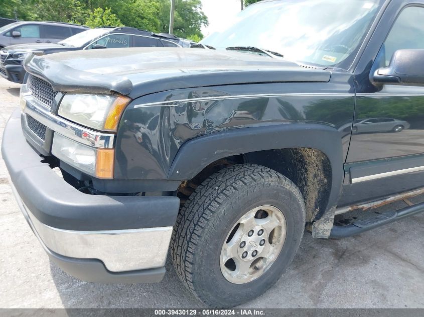 2004 Chevrolet Silverado 1500 Ls VIN: 2GCEK19T441318281 Lot: 39430129