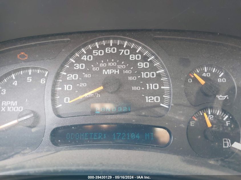 2004 Chevrolet Silverado 1500 Ls VIN: 2GCEK19T441318281 Lot: 39430129