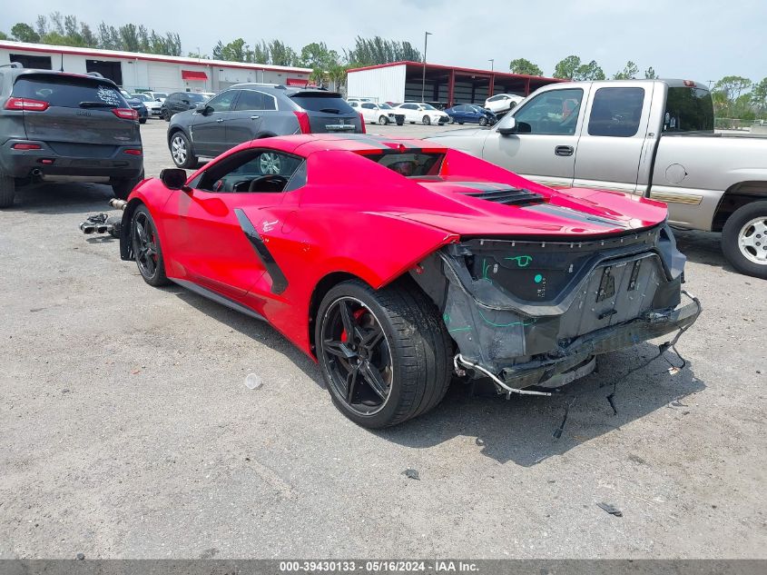 2021 Chevrolet Corvette Stingray Rwd 2Lt VIN: 1G1YB3D47M5102070 Lot: 39430133