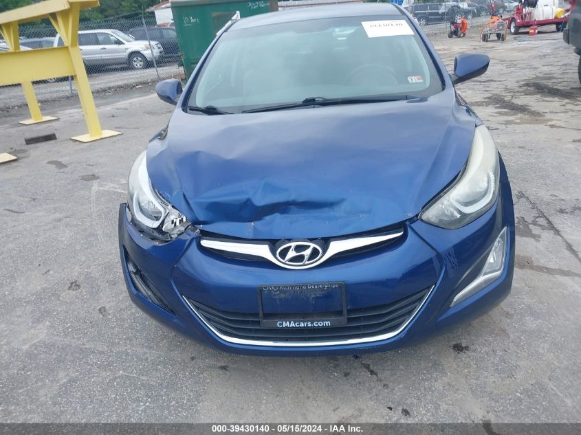 2015 Hyundai Elantra Se VIN: 5NPDH4AE2FH620985 Lot: 39430140