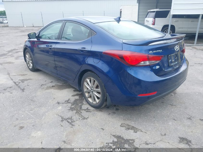 2015 Hyundai Elantra Se VIN: 5NPDH4AE2FH620985 Lot: 39430140