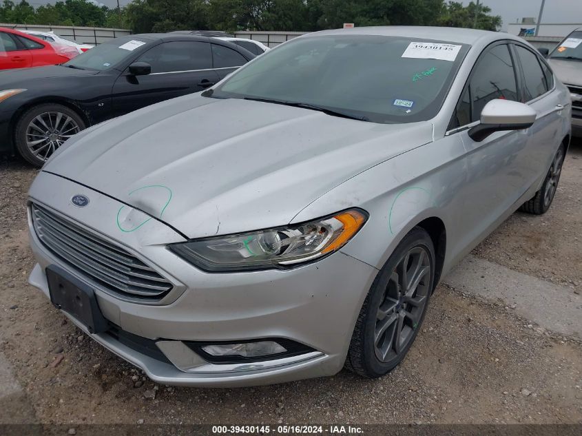 2017 Ford Fusion Se VIN: 3FA6P0HD2HR321875 Lot: 39430145