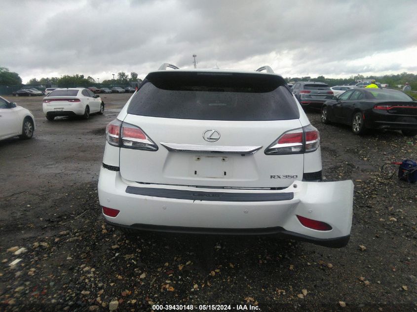 2015 Lexus Rx 350 Crafted Line VIN: 2T2BK1BA1FC299880 Lot: 39430148