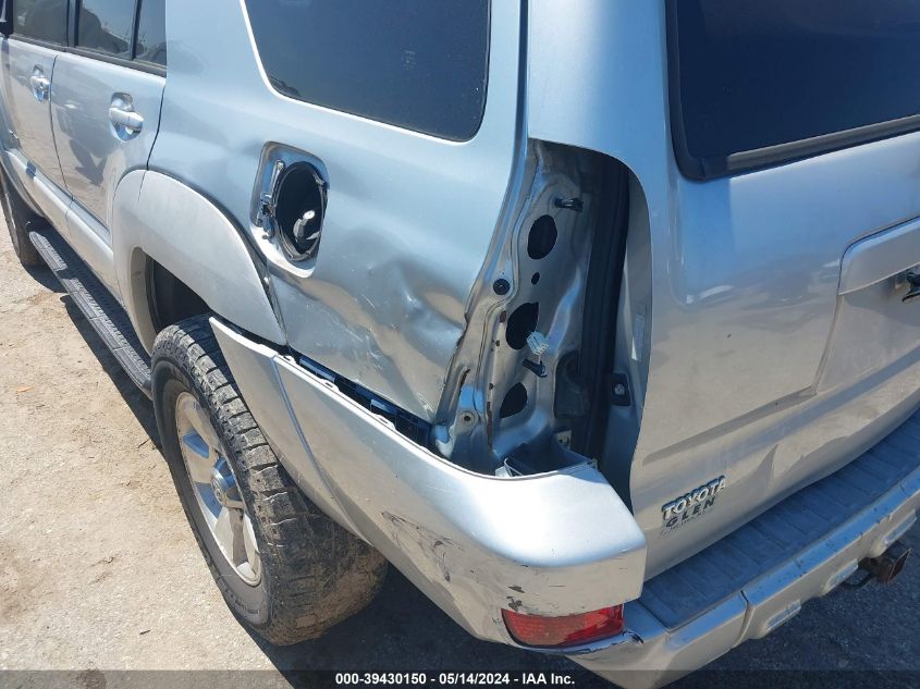 2005 Toyota 4Runner Sr5 V6 VIN: JTEBU14R950077884 Lot: 39430150