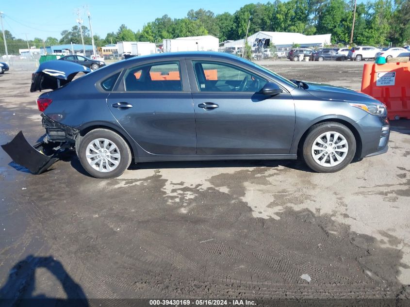 2020 Kia Forte Fe VIN: 3KPF24ADXLE192472 Lot: 39430169