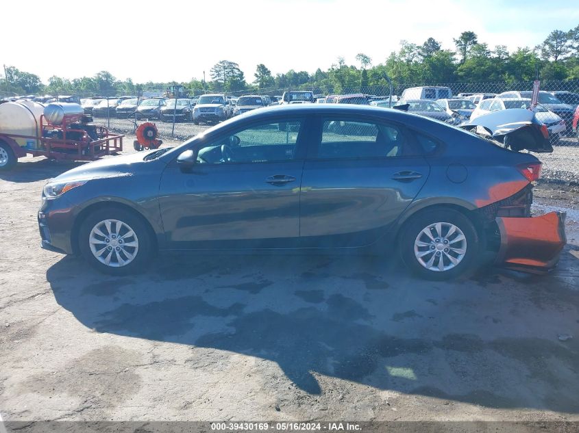 2020 Kia Forte Fe VIN: 3KPF24ADXLE192472 Lot: 39430169