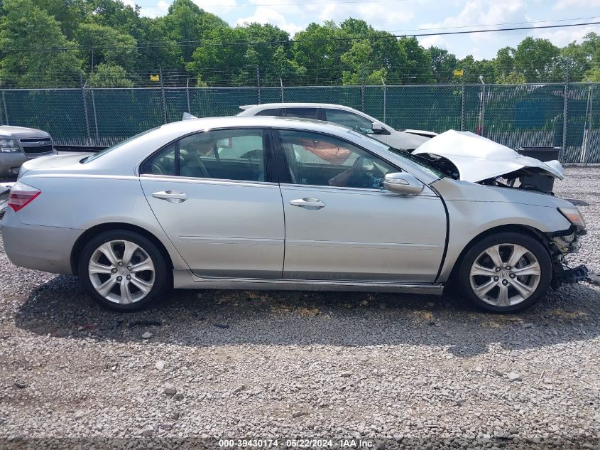 2010 Acura Rl 3.7 VIN: JH4KB2F60AC001299 Lot: 39430174