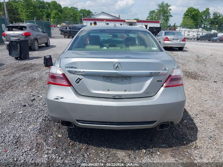 2010 Acura Rl 3.7 VIN: JH4KB2F60AC001299 Lot: 39430174