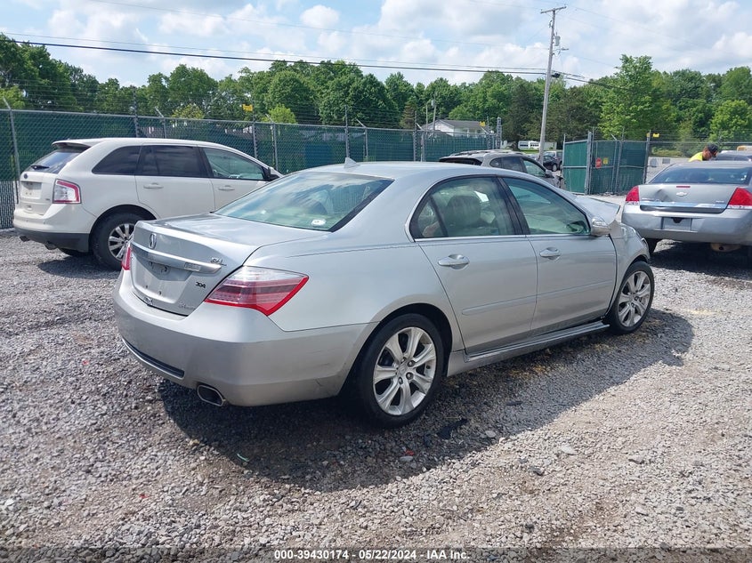 2010 Acura Rl 3.7 VIN: JH4KB2F60AC001299 Lot: 39430174