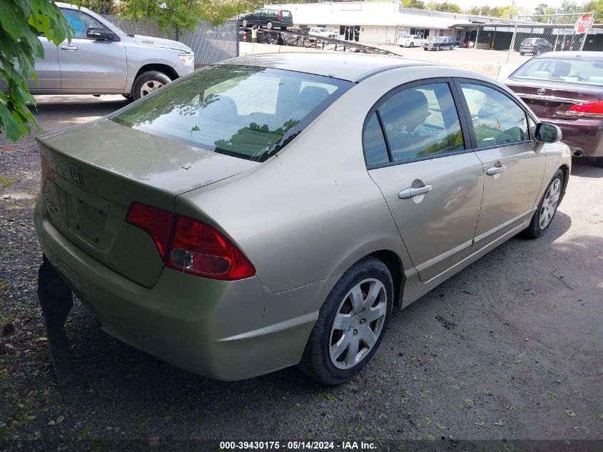 2007 Honda Civic Lx VIN: 1HGFA16547L081515 Lot: 39430175