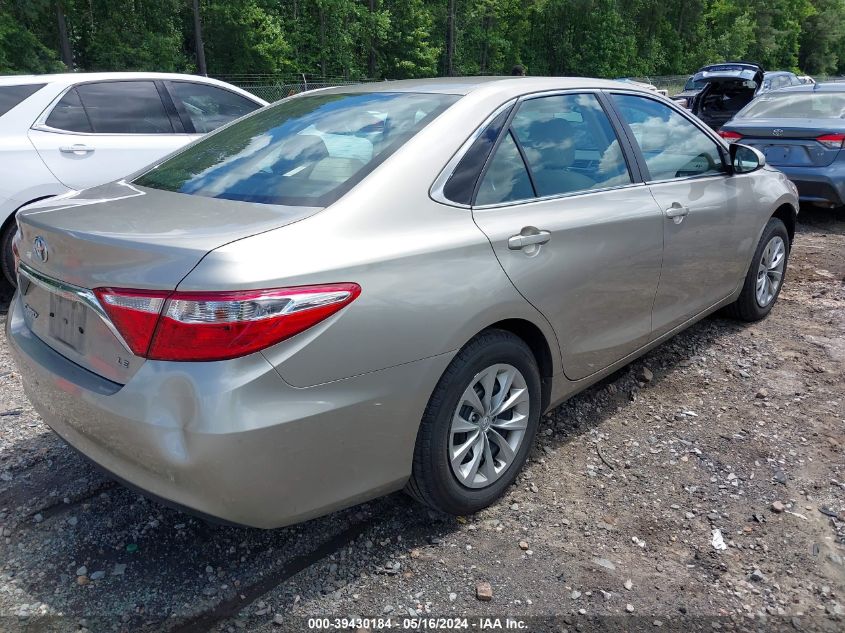 2016 Toyota Camry Le VIN: 4T1BF1FKXGU139590 Lot: 39430184