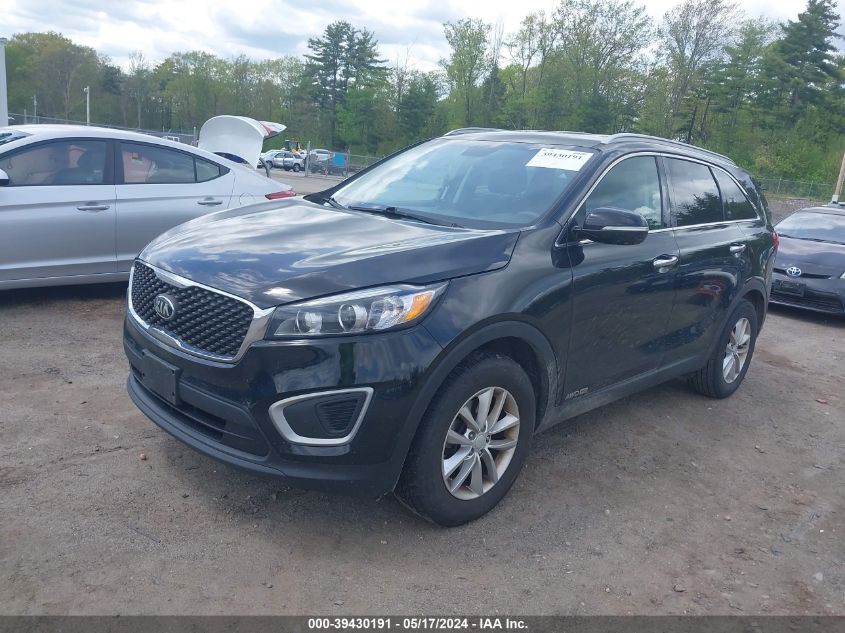 2017 Kia Sorento 3.3L Lx VIN: 5XYPGDA56HG314513 Lot: 39430191