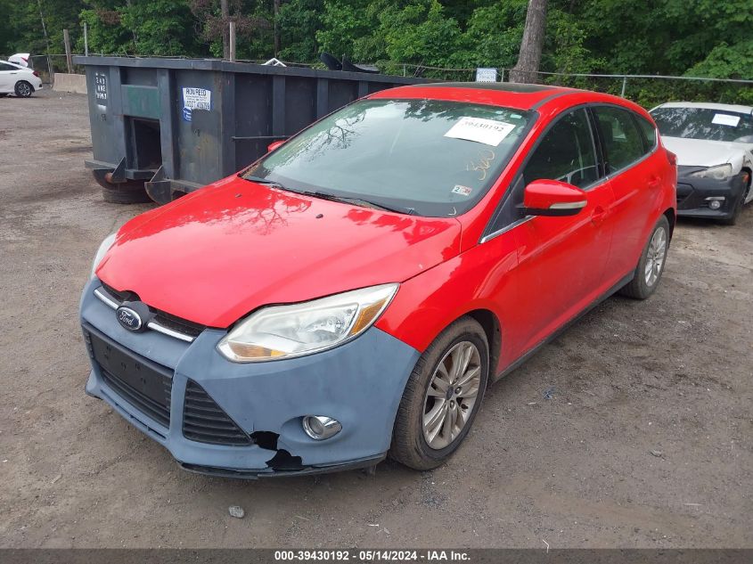 2012 Ford Focus Sel VIN: 1FAHP3M26CL393636 Lot: 39430192