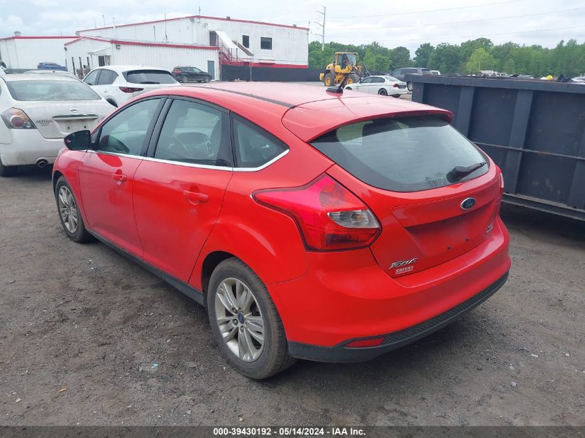 2012 Ford Focus Sel VIN: 1FAHP3M26CL393636 Lot: 39430192