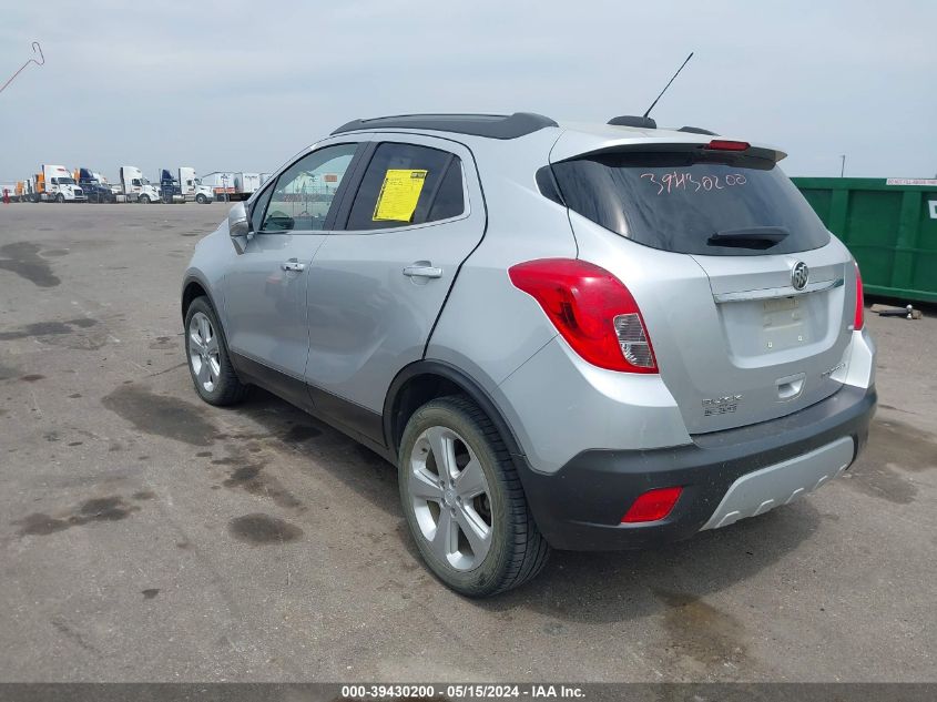 2015 Buick Encore VIN: KL4CJASB3FB267316 Lot: 39430200