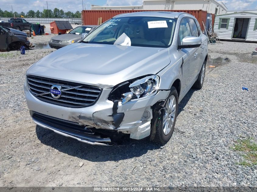 2016 Volvo Xc60 T5 Drive-E Premier VIN: YV440MDK4G2878580 Lot: 39430219