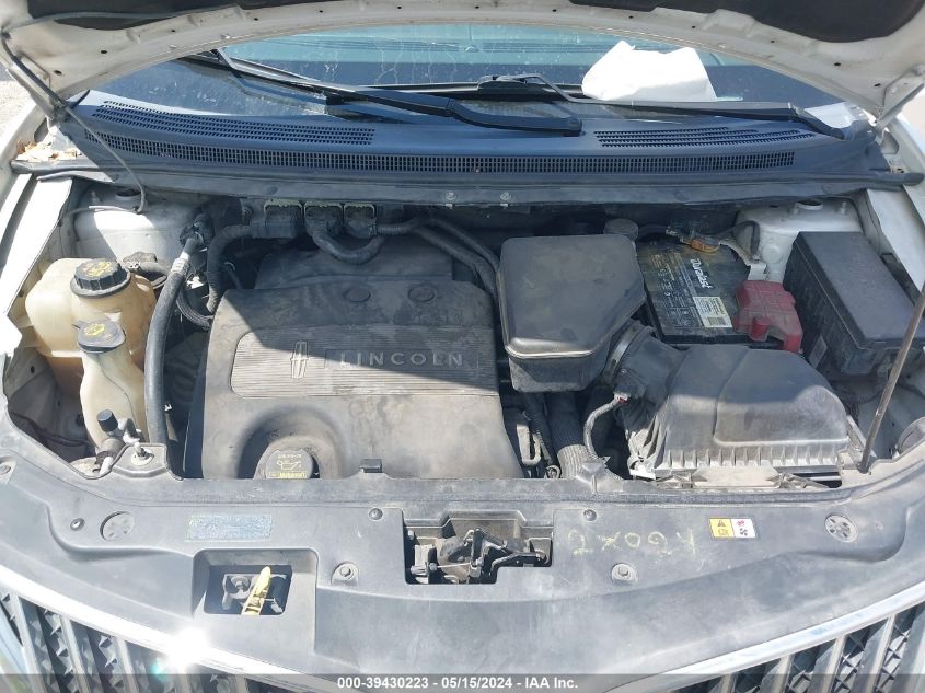 2012 Lincoln Mkx VIN: 2LMDJ8JK8CBL03821 Lot: 39430223
