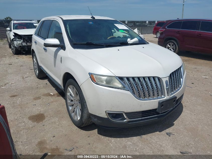 2012 Lincoln Mkx VIN: 2LMDJ8JK8CBL03821 Lot: 39430223