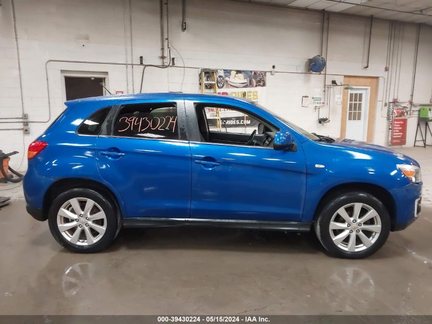 2015 Mitsubishi Outlander Sport Se VIN: 4A4AR4AU2FE019012 Lot: 39430224