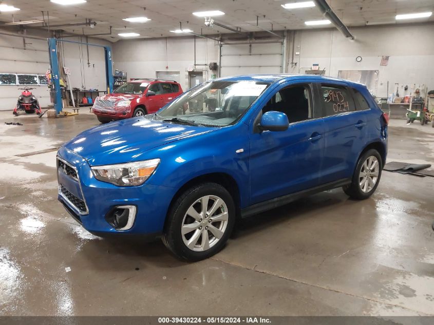 2015 Mitsubishi Outlander Sport Se VIN: 4A4AR4AU2FE019012 Lot: 39430224