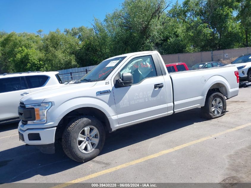 2018 Ford F-150 Xl VIN: 1FTMF1EP0JKF14545 Lot: 39430228