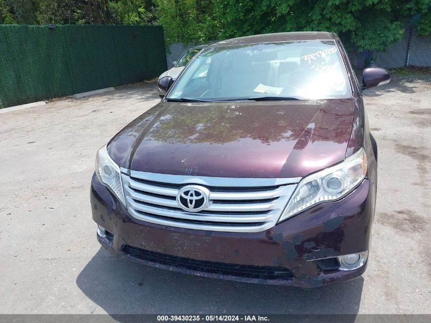 2011 Toyota Avalon Limited VIN: 4T1BK3DB7BU389744 Lot: 39430235